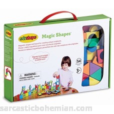 Edushape Magic Shapes Magnetic Foam Building Blocks 54 Piece B000WN6Y8M